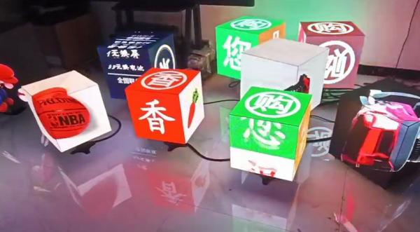 Quality P3 RGB Cube LED Display With GOB Module Outdoor Digital LED Signs for sale