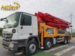 Efficient Putzmeister Used Concrete Pumps Truck M46-5 Roll Z folding