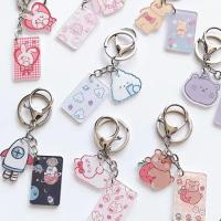 Buy cheap 2inch Fashion Custom Key Chain Hard Enamel Blank Metal Cartoon Keychain product
