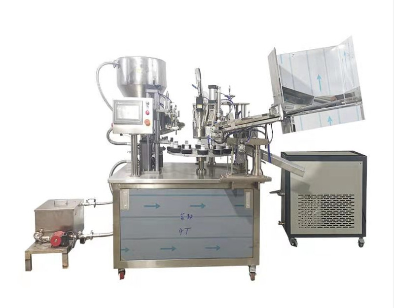 Plastic Tube Filling And Sealing Machine With Touch Screen