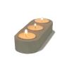 Buy cheap OEM Candle Holder Custom Concrete DIY Decoration Customize Cement Candles Jar Pot from wholesalers