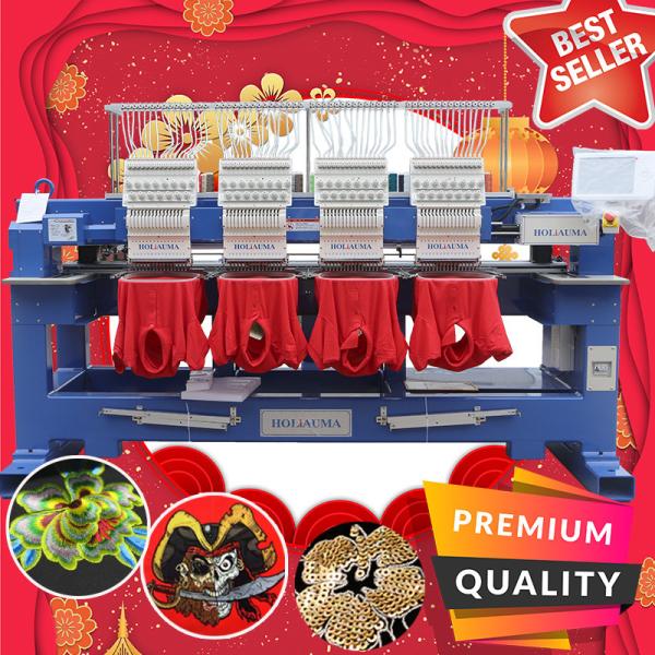Buy cheap Cheaper than barudan embroidery machine prices HO1504H400*450mm 4 heads embroidery machine with free embroidery machine from wholesalers