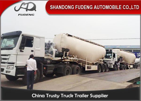 Buy cheap New 40ton Cement Tanker Semi Trailer 3 Axles Bulk Carrier For Sale from wholesalers