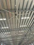 1.5KW Massive HVLS Industrial Ceiling Fans High Airflow Low RPM Ceiling Fans