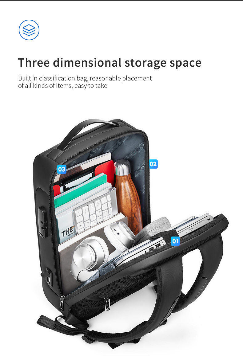 New bag laptop usb charging anti theft men waterproof bagpack backpack bag backpack for men