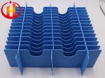 Impact Resistant Blue Corrugated Plastic Dividers 12mm Thickness