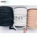 Black Waterproof Webbing Nylon Bonding Tape For Clothing Bra Straps