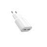 Buy cheap RoHS 5V 2.4A EU Dual Port Usb Wall Charger from wholesalers