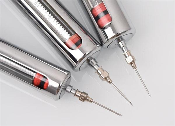Buy cheap Pet Health Care 50ml Veterinary Metal Syringe 21CM Veterinary Injection Gun from wholesalers