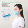 Buy cheap Bfe99 17.5x9.5cm Spandex Disposable Medical Face Mask from wholesalers