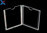 Horizontal Acrylic Double Sided Poster Holder Transparent Organic Photo Insert
