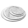 Buy cheap 17 inch perforated round aluminum pizza pan punched pizza tray baking tray for bakery or restaurant or bar from wholesalers