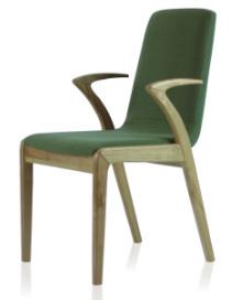 Buy cheap America style solid wood cafe arm chair furniture from wholesalers