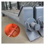 Heat Resistant Cement Silo Screw Conveyor Transport With Electric Lift