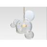 Buy cheap Wholesale Price Modern Lamp Milk Glass Golden Chandelier Pendant Light For Home Restaurant from wholesalers