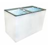 Buy cheap Commercial Glass Top Display Chest Freezer R134A Refrigerant Easy Cleaning from wholesalers