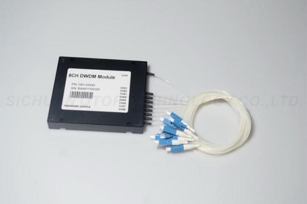 Buy cheap ABS BOX WDM In Optical Fiber , Steel Tube PLC WDM Splitter LC / UPC Single Mode from wholesalers