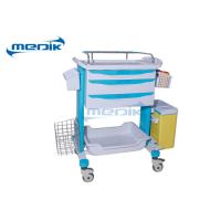 Buy cheap Movable ABS Hospital Trolley Clinical Medicine Medical Crash Cart Delivery product