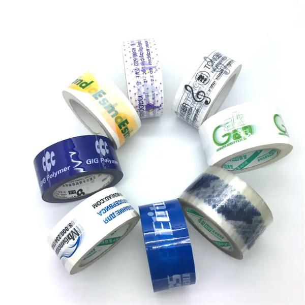 Buy cheap Custom Logo Printed Bopp Packing Tape For Sealing Carton from wholesalers