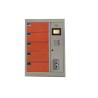 Buy cheap 5 Door Lockable Cell Phone Storage Cabinet Coin Operated Floor Standing Quick Charging Station from wholesalers