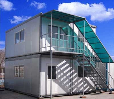 Q355 Q235 Modular Container Buildings Prefab Container Homes Customized