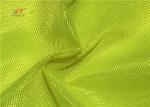 Buy cheap Polyester Green Slub Mesh Fluorescent Material Fabric For Garments Mesh With Stripes from wholesalers
