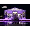 Buy cheap 650g/Sqm Clear Wedding Banquet Tents With Aluminum Frame from wholesalers