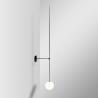 Buy cheap Glass Ball Wall Light Sconce Living Room Bedroom Bedside linear wall light (WH-VR-20） from wholesalers