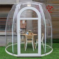 Buy cheap Wind Resistance Plastic Dome Tent Solid Sheet Patio Bubble Dome product