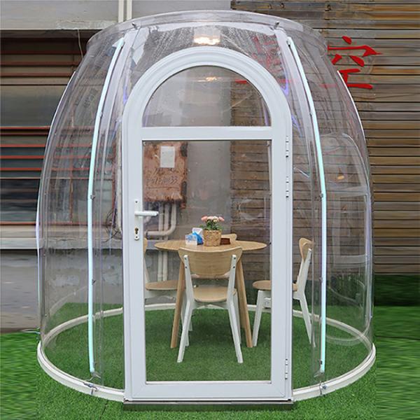 Buy cheap Wind Resistance Plastic Dome Tent Solid Sheet Patio Bubble Dome from wholesalers