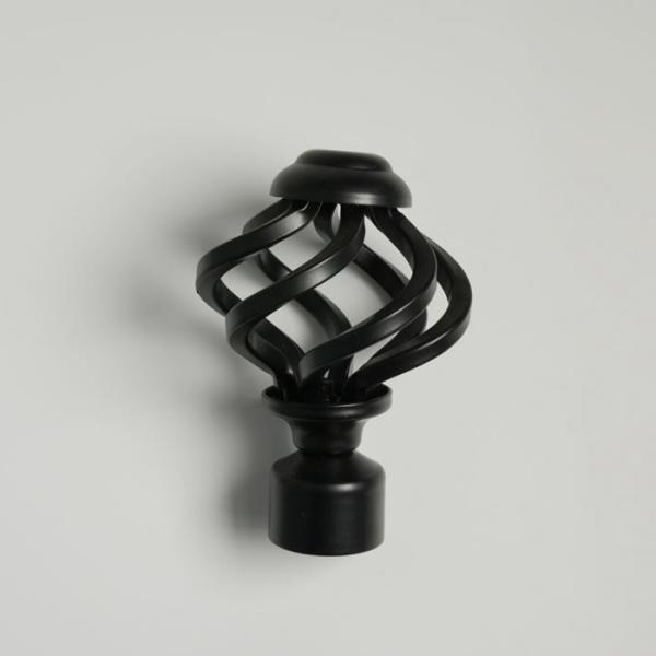 Buy cheap KIEI EP1031 Curtain Finial Hot Sale Luxury Adjustable Curtain Rod Hardware Precision Manufacturing Factory Outlet from wholesalers