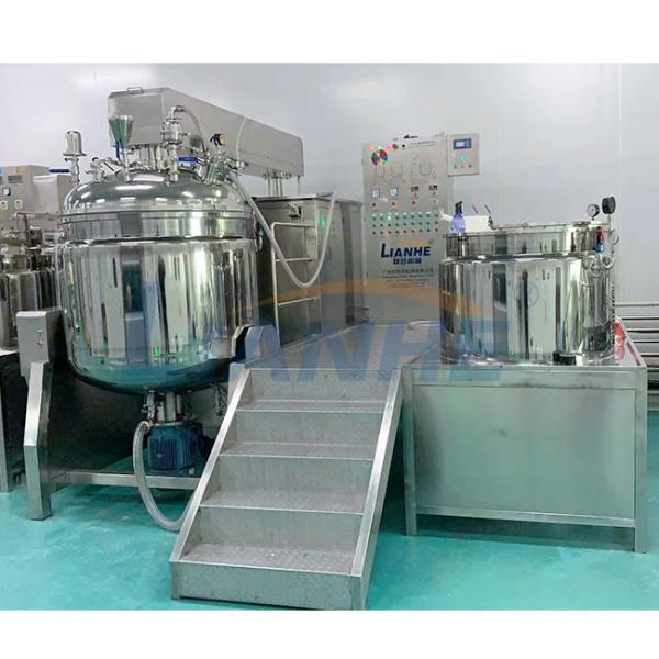 Buy cheap 500L Paste Making Machine Vacuum Emulsifier Mixer For Mayonnaise from wholesalers