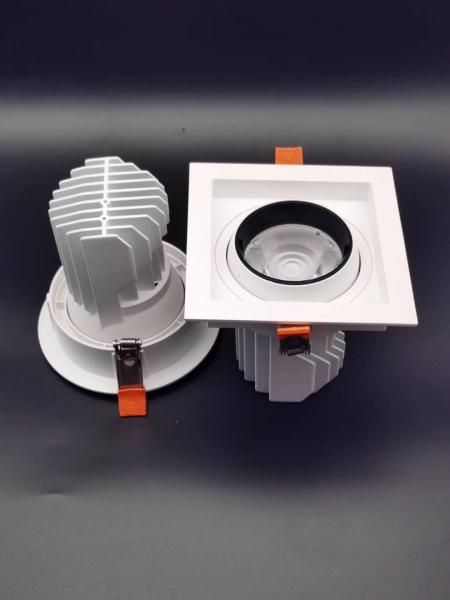 Buy cheap Restaurants 4 Inch Recessed Rotating Ceiling Light 15W Ra 90 Rust Prevention from wholesalers