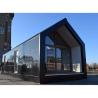 Buy cheap 100m2 Light Steel Structure Prefab Mobile Log Cabin Light Steel Resort Tiny House from wholesalers