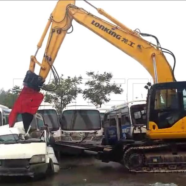 Buy cheap Durable Demolition Shear Rock Crusher, Car Scrap Shear For Metal Wasters Crush from wholesalers
