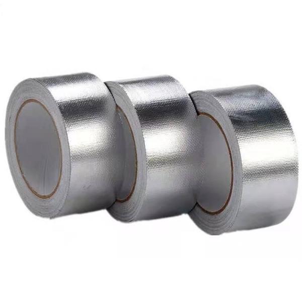 Buy cheap Utility Grade Aluminum Tape Waterproof Flame Retardant HVAC Foil Fiberglass Fabric Tape from wholesalers