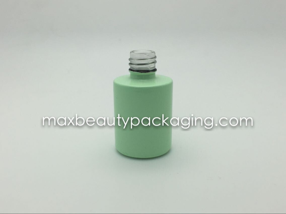 thick and tough powder coating gel polish bottle double coating excellent light blocking different color metallic color