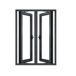 Stainless Steel Screen Netting Aluminum Alloy Casement Doors for R D Hotel