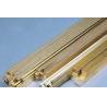 Buy cheap Red Copper Square Rod , Pure Copper Square Bar For Communication Industry from wholesalers