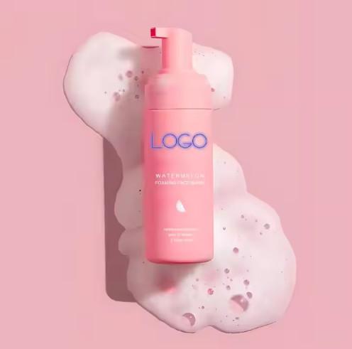 Buy cheap Private Label Organic Natural Anti Acid Cleansing Korean Watermelon Glycerin Face Wash Facial Foam Cleanser from wholesalers
