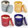 Buy cheap Glass Jar Scented Candle High Scented Candle Burning Time 45 Hours Crystal Scented Candles with Glass Lid 10oz from wholesalers