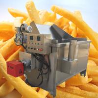 Buy cheap Gas Heating Auto Lifting Basket Tornado Potato French Fryer Machine for Belgian product