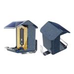 Wireless Smart Bird Feeder Camera Plastic Material 2.5L Capacity OEM ODM