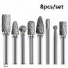 Buy cheap Best 1/4" Tungsten Carbide Die Grinder Bits Set (8pcs) For Polishing Steel Wood Metal from wholesalers