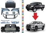Buy cheap Export Auto Parts Body Kits For Toyota Hilux Vigo 2009 2012 , Upgrade To Hilux from wholesalers
