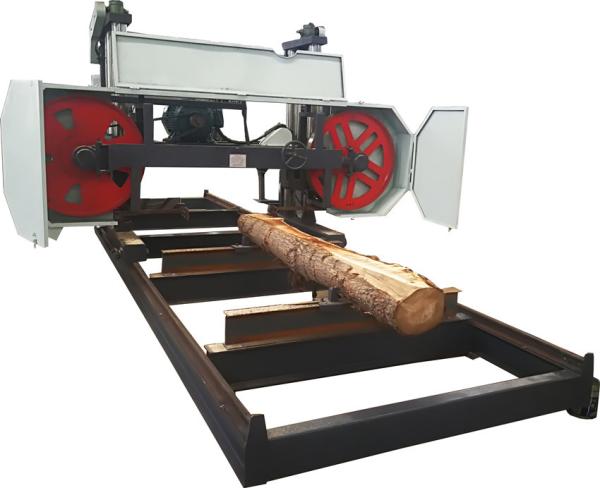 Buy cheap 80HP Diesel Large Bandsaw Mill 2500mm Automatic Saw Mill Machine from wholesalers