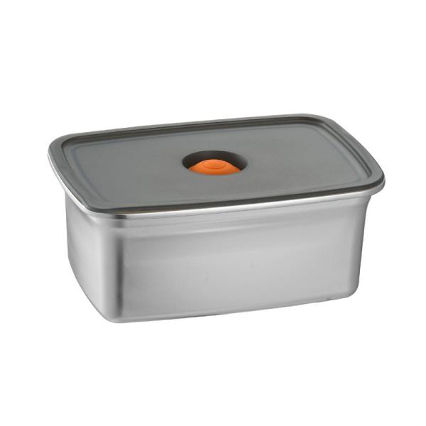 Buy cheap Rectangle Metal Food Storage Containers Rust Proof 304 Stainless Steel from wholesalers