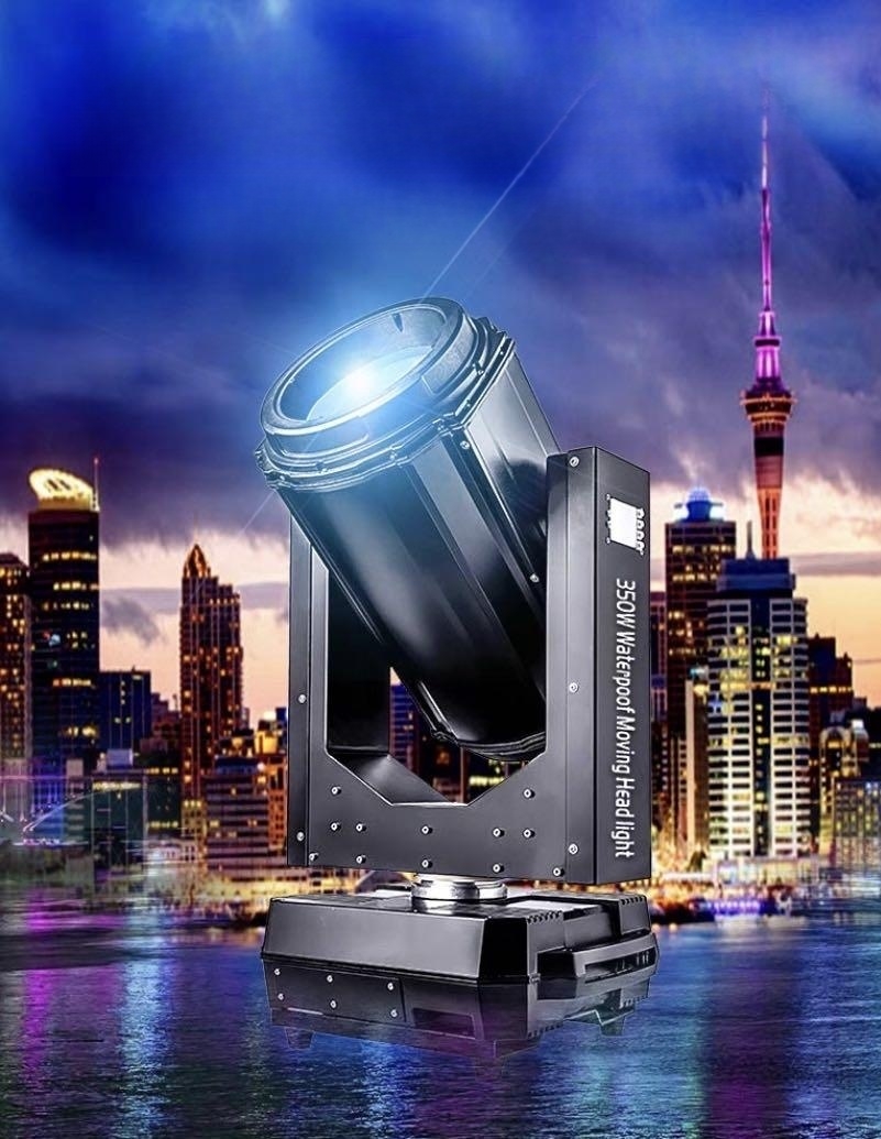 8500K Color Temperature Waterproof Moving Head Beam Light 350w 17r for Sky Cannon