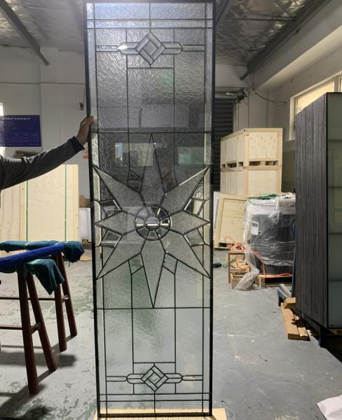 Buy cheap Customized Size Door Glass Insert For entry Doors Patna Caming from wholesalers
