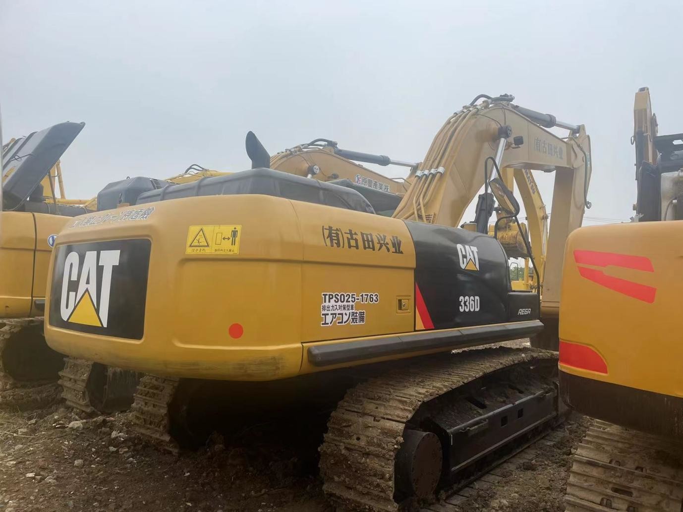 Large 36ton Used Caterpillar Excavator 336d Excavator 2.41M3 Used Cat 336